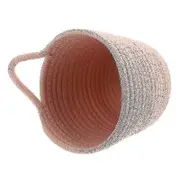 Pink Home Storage Container 1 Piece Simple Hanging Storage Basket Sundries Storage