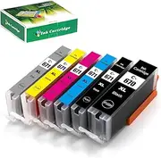 TAAUS 6 Pack Compatible Canon PGI-670XL CLI-671XL Ink Cartridges for PIXMA MG7760 MG7765 MG7766 PIXMA TS5060 TS6060 TS8060 TS9060 (1 PGBK, 1 Black, 1 Cyan, 1 Magenta, 1 Yellow, 1 Gray)