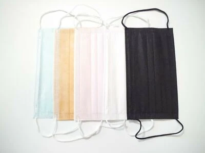 25 Pcs Disposable Medical,Surgical,Dental 3-Layers Face Mask 5 Assorted Color