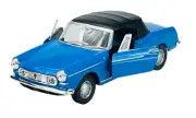 WELLY OLD TIMER PEUGEOT 404 CABRIOLET BLUE 1:34 DIE CAST METAL MODEL NEW IN BOX