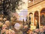 Art Colorful Mural Ceramic Bath Backsplash Decor Tile #1210