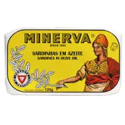 Minerva Gourmet - Canned Sardines with Olive Oil - 5 tins x 120 gr