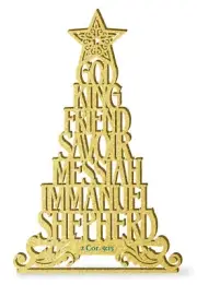 Scripture Tree-Names Of Jesus (2Cor 9:15)