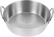 Alipis Modern Double Ear Sauce Bowl Stainless Steel Dressing Bowl Condiment Cup for Home Restaurant
