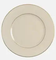 Lenox - Hayworth - Salad Plate Cosmopolitan Collection Gold Trim 8" Diameter NEW