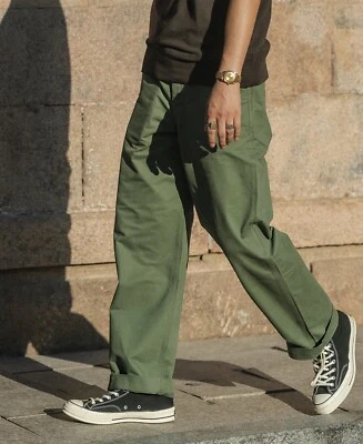 1944 USMC Officer Trousers - Olive Bronson Mfg. Co. W36