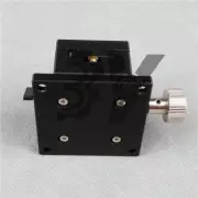 X-Axis 15*15mm Dovetail Manual Trimming Platform Gear Sliding Table 15*15mm New