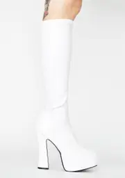[Pleaser] Electric Diva Knee High Boots