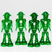 NEW (Lot of 4) LEGO Minifigure Mars Mission Alien (mm001) Space Green Glow