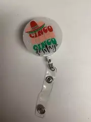 badge reels retractable id holders - Cinco De Mayo - Colorful