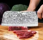 Cleaver Knife Stainless Steel Plastic Handle Chef Butcher Chopping Slicing Beef