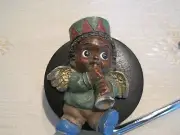 JC Table Counter Bar Top Bag Purse Hook Hanger "Bugle Boy", COA