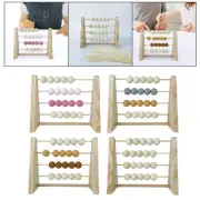 Wooden Abacus for Kids Math Counting Frame Mathematics Addition and Subtraction