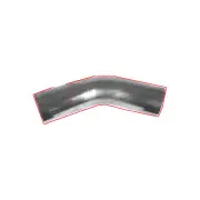 Redback Mandrel Bend 45 Degree - Outside Diameter 76mm 3" 304 Stainless Steel