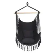 Hanging Rope Chair Porch Swing Yard Garden Patio Hammock Seat Outdoor Indoor New