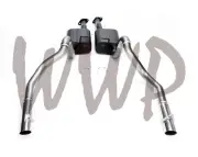 Stainless Steel Dual CatBack Exhaust 99-04 Ford Mustang GT Mach1 Bullitt 4.6L V8 (for: Ford)