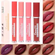 Liquid Lipstick Matte Lip Gloss Lip Glaze Long Lasting Non-stick Cup Lip Be