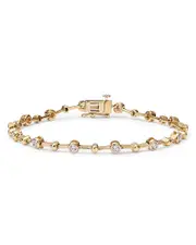 Bloomingdale's Fine Collection Diamond Station Bracelet in 14K Gold, 0.50 ct. t. w.