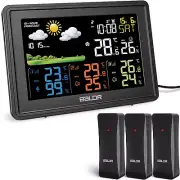 Home Weather Station - Indoor Outdoor Thermometer Wireless Home Weather Station