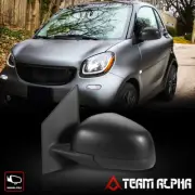 Fits 2016-2017 Smart Fortwo[Left Driver Side] OE Style Manual Adjust Door Mirror (for: Smart)