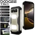 Unlocked DOOGEE V Max S 5G 4G Rugged Phone 22000mAh Android 14 Mobile Waterproof