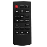N2QAYB000984 Replaced Remote for CD Stereo Sub SA-PM250 SC-PM250 SC-PM600 SC-UX104 SC-HC200 SC-HC200 SB-UX100 black
