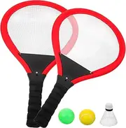 BESPORTBLE 1 Set Portable Badminton Racket for Lightweight Tennis Practicing Bright Color Sports Equipment for Outdoor Fun and Healthy Activity