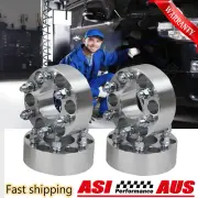 4X 75mm 6 Stud 6x139.7 Wheel Spacers Adapters 12x1.25 Fits Nissan 4WD CB=108 AU5 (for: Nissan)