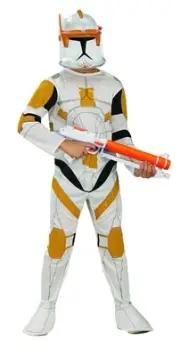 Clone Trooper Commander Cody Costume for Kids - Star Wars - Small (3-4 Yrs)