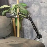 Microphone Wall Mount Boom Arm - Microphone Wall Mount for Mic Holder，Horizontal