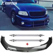 For Ford F-150 SVT Lightning Carbon Front Bumper Lip Splitter Spoiler Body Kit (for: Ford)