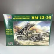 ICM BM-13-16 #72571 Soviet Multiple Military Launch Rocket System 1:72 Model Kit