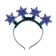 Fun Express Snowflake Light-Up Headbands - 8 Pieces - Less Than Perfect