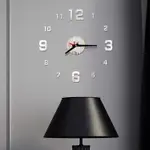 DIY 3D WALL CLOCK MIRROR CLOCK/ CREATIVE ACRYLIC WALL STICKE