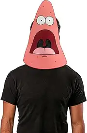 Rubie's Costume Accessory SpongeBob SquarePants Surprised Patrick Meme Foam Mask, As Shown, One Size