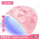 UV LED Nail Dryer Lamp Nail Lamp Gel Nail Curing Dryer for Manicure Tool