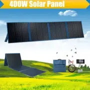 400 Watt Solar Blanket Mono Mat 12V 400W Folding Panel Kit Camping Charging USB