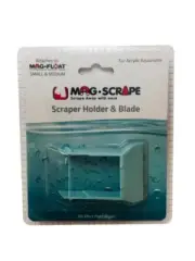 Mag-Float Acrylic Scraper Holder & Blade Small & Medium Aquarium Scrubber