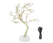 Artificial Tree Lamp - Adjustable Branches, Bonsai Style, Touch Screen Switch, Exquisite LED Lamp