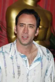 Nicolas Cage at Oscar Nominees Luncheon Beverly Hilton Hotel Marc- 2003 Photo