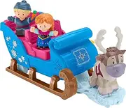 Fisher-Price Disney Frozen Kristoff's Sleigh by Little People, Multicolour