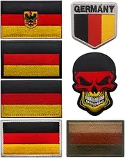 [YOYUMI] Tactical Patch German Flag Cloth Patch Armband Embroidered Military Morale Patch