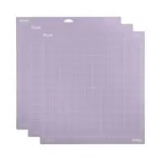 Cricut StrongGrip Cutting Mat, Purple For Cricut Maker, Explore - 3 Pack, New