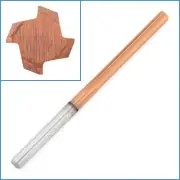 3mm x 25mm 4 Flute Carbide Reamer H7 Straight HRC55 Cutting Tool CNC Rotary Bit