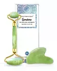 Jade Gua Sha Facial Tool and Face Roller for Natural Skincare (Jade)