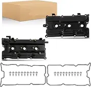 2Pcs Engine Valve Cover W/Gaskets Compatible With Nissan Maxima Murano Altima Murano 264985 264984 32648J113