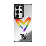 Galaxy S25 Ultra Mirror Magnetic Case Love in one stroke