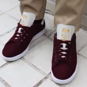 Adidas Stan Smith Sz 9.5 FU9616 Burgundy Red