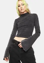 [FAN ALL FLAMES] Acid Long Sleeve Top