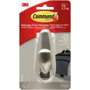 4 Pack Command Forever Classic Hook 1/Pkg-1 Brushed Nickel Hook & 2 Strips FC13B
